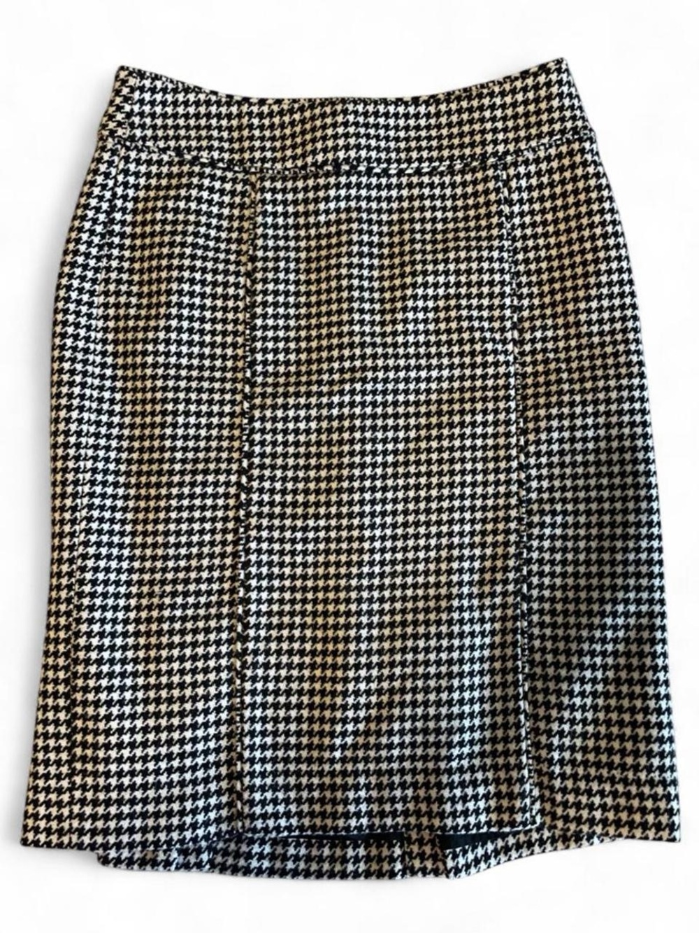Banana Republic Houndstooth Pencil Skirt